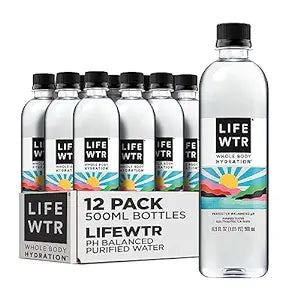 LIFEWTR Premium Purified Water pH Balanced with Electrolytes