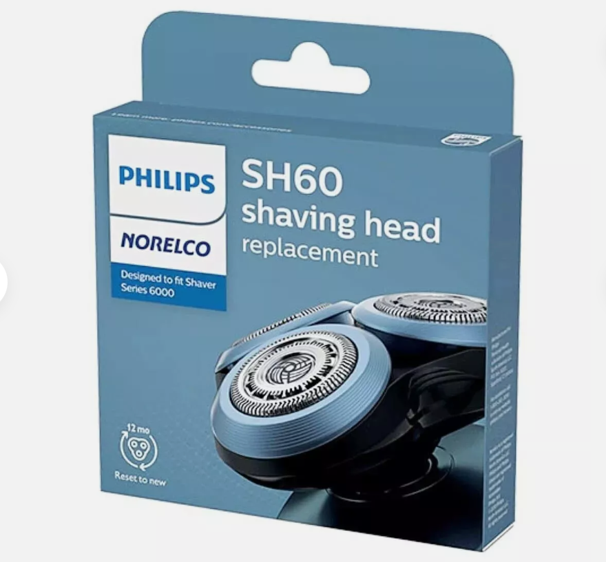 Philips Norelco SH60/72 Series S6000 Replacement Shaver Heads F/ Model S6880/81